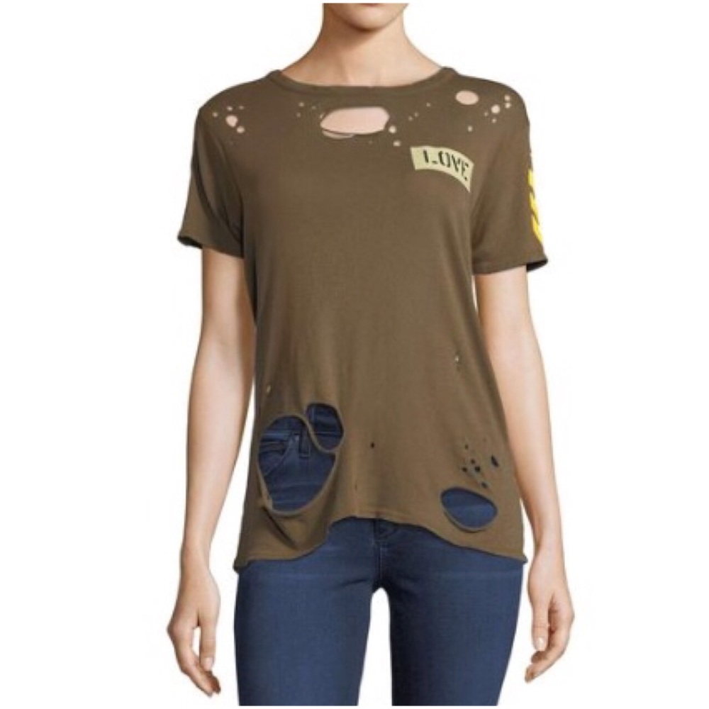 Major Love Distressed Tee